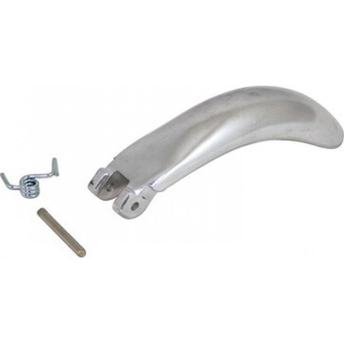 Тормоз в сборе MICRO, flex, серебро 1243